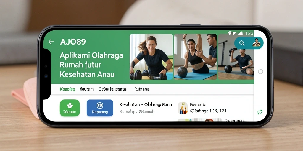 Tampilan antarmuka AJO89 yang menarik dan fungsional.