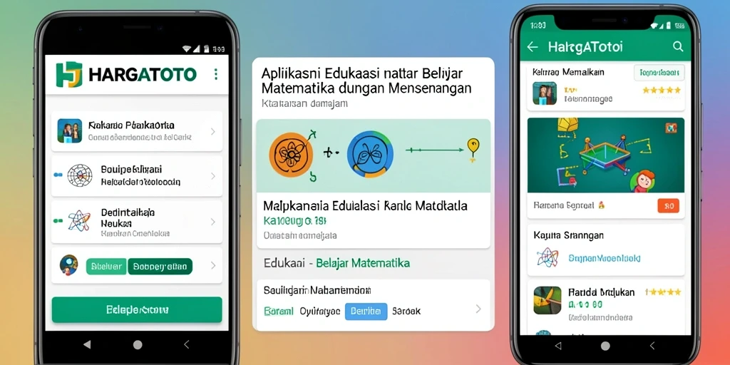 Tampilan antarmuka HARGATOTO yang interaktif dan edukatif.