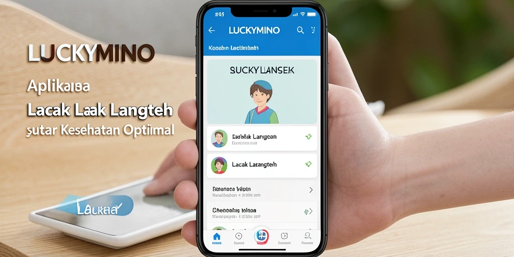 Tampilan antarmuka LUCKYMINO yang ramah pengguna dan informasi langkah yang jelas.