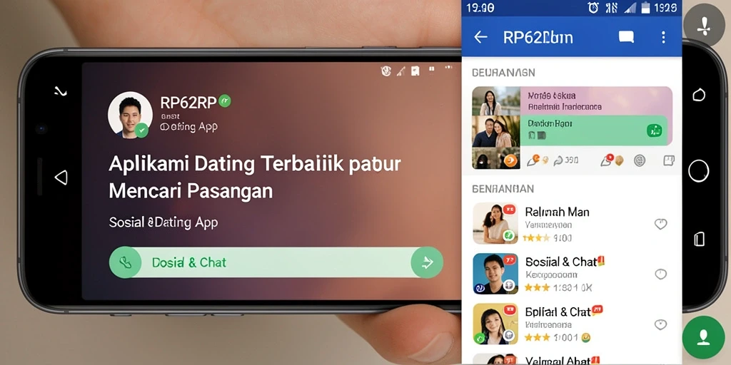 Antarmuka pengguna RP62RP yang menarik dan mudah digunakan.
